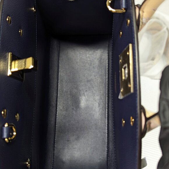 Ferragamo The Studio Day and Night Printed Top-Handle Bag (MSRP $3,200) - Picture 9 of 13